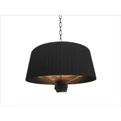 Estufa Para Colgar Acrilico Color Negro Serie Heat I 50cm