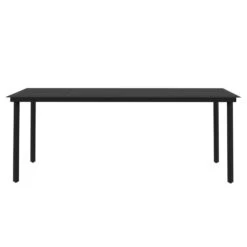 Juego De Comedor De Jardín 7 Piezas Con Cojines Negro VidaXL -Jardín Muebles Ventas c7e71038c622eb3449c5b28e0be73718919fff2d d2f75e201c1d4b4e843d9ccfafc2141c