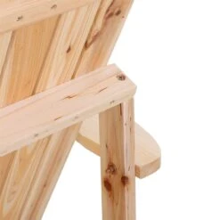 Outsunny Silla Adirondack De Madera Silla De Jardín Con Reposabrazos Y Respaldo Alto Para Terraza Balcón Exterior 72,5x97x93 Cm Natural -Jardín Muebles Ventas c7fbfd1f7870f0db3ad86260a04a869e460ecfe2 fc54115263ba4aceb1da91a8bfbfb1ab