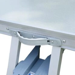 Outsunny Mesa Maleta De Camping Plegable Portátil Con 4 Asientos Y Agujero Para Sombrilla Estructura De Aluminio Para Playa Picnic 136x85,5x66 Cm Plata -Jardín Muebles Ventas c823042c5494a1907f118a127d38858342b2c7e4 45ed5f6a311d4d56b1ef5790d10c09dd
