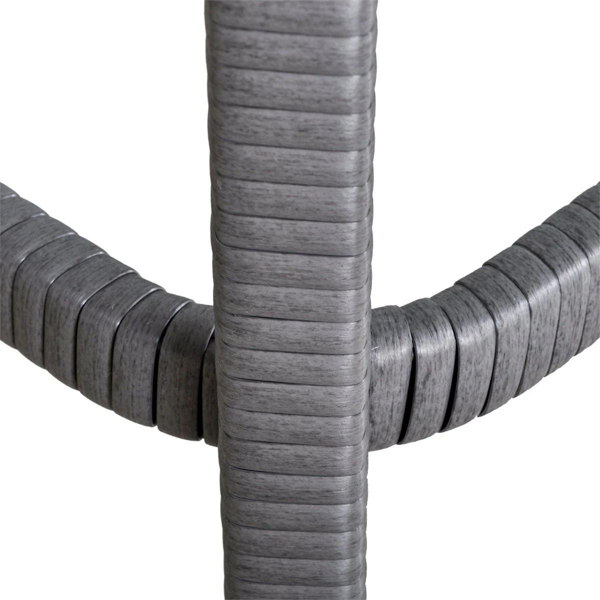 Outsunny Conjunto De Muebles De Ratán 3 Piezas De Jardín 2 Sillones 65x66x75 Cm Y Mesa De Vidrio Templado 50x50x50 Cm Con Cojines Acolchados Para Terraza Patio Gris 7 Outsunny Conjunto De Muebles De Ratán 3 Piezas De Jardín 2 Sillones 65x66x75 Cm Y Mesa De Vidrio Templado 50x50x50 Cm Con Cojines Acolchados Para Terraza Patio Gris - Imagen 5