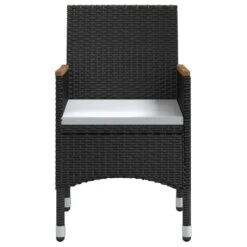 Juego De Comedor Para Jardín De 5 Piezas Con Cojines Negro VidaXL -Jardín Muebles Ventas cbd55c738cbf42ba9fb8b744d6ed988a2ab32970 d44eff3691fa44f1961fc93e27287a0f