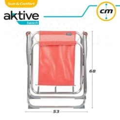 Silla Plegable Fija Aluminio Coral Aktive 15 Silla Plegable Fija Aluminio Coral Aktive -Jardín Muebles Ventas ccb1f3d836bde0b03418c3cbcdf2f9262927c79e 1fb57e46028b47dc9c91d938f19ad736