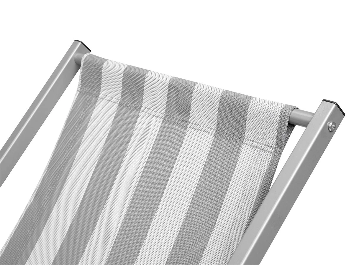 Tumbona De Jardín Gris Claro LOCRI 10 Tumbona De Jardín Gris Claro LOCRI - Imagen 8