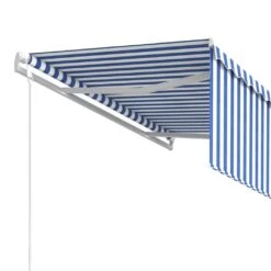 Toldo Automático Retráctil Con Persiana Azul Y Blanco 3x2,5m VidaXL 12 Toldo Automático Retráctil Con Persiana Azul Y Blanco 3x2,5m VidaXL -Jardín Muebles Ventas d19ace9b7f84e64e2def786339ad10e45105495d 656e6098edfe4cc8aa2213c68c49dfd4