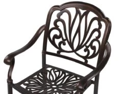 Conjunto De 4 Sillas De Metal Marrón Oscuro/beige ANCONA -Jardín Muebles Ventas d2fad4e819661ef568fd18c90d86b00d048dedee da9b2286c2ac44fb8270bc5755d1a825