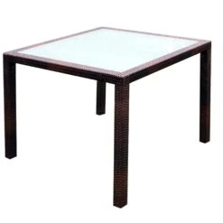 Set Comedor De Jardín 5 Piezas Y Cojines Ratán Sintético Marrón VidaXL -Jardín Muebles Ventas d3e0a63e6531107593c0b69107d4bd0abd36c1ce 1271a7b724b6417c98b6f50eeebb9401