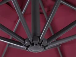 Sombrilla Voladiza De Poliéster Rojo/borgoña 300 Cm RAVENNA 20 Sombrilla Voladiza De Poliéster Rojo/borgoña 300 Cm RAVENNA -Jardín Muebles Ventas db3924bca6eae1edd0f334db0f378bbacd93985b 3d778e046d9448a2a677fbdb1452d909