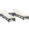 Outsunny Conjunto De 2 Tumbonas De Jardín Exterior Tumbonas De Mimbre Tejido Con Mesa De Tapa De Vidrio Respaldo Reclinable De 5 Posiciones Y Cojines Suaves 196x54x32 Cm Negro 1 Outsunny Conjunto De 2 Tumbonas De Jardín Exterior Tumbonas De Mimbre Tejido Con Mesa De Tapa De Vidrio Respaldo Reclinable De 5 Posiciones Y Cojines Suaves 196x54x32 Cm Negro -Jardín Muebles Ventas e38584a31a495940d0736a5b9dc6c347ad563b7f 0bce41ffdfdf4d349d2c601c63444148