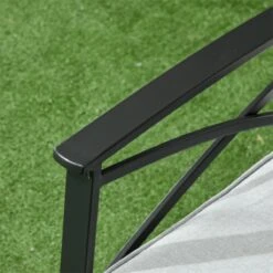 Outsunny Conjunto Mesa Y 2 Sillas De Jardín De Ratán 3 Piezas Juego De Muebles De Mimbre Con 2 Cojines Acolchados Y Marco De Acero Para Terraza Balcón 46x46x48 Cm Y 59x71x80 Cm Marrón -Jardín Muebles Ventas e457d21ed52ccf944623c7d6a326b9987fe156b2 7e450e9fd532406fb3c5a2a6f071c911