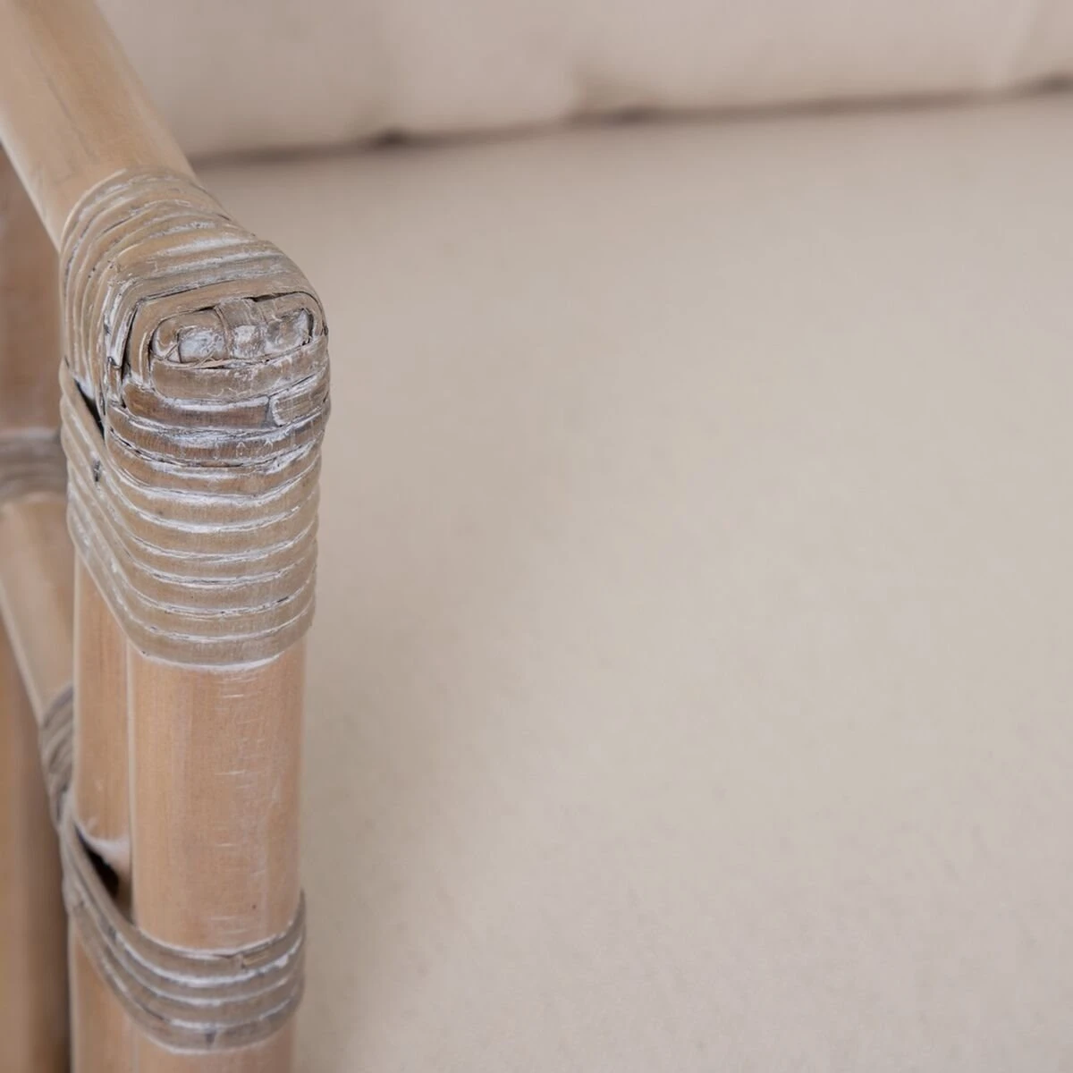 Sofá 127 X 73 X 64 Cm Natural Ratán 6 Sofá 127 X 73 X 64 Cm Natural Ratán - Imagen 4