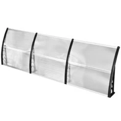 Outsunny Tejadillo De Protección Contra Sol Y Lluvia Para Puertas Ventanas Marquesina De Techo Diseño Moderno Aleación De Aluminio Duradero 90x295x23,5 Cm Transparente -Jardín Muebles Ventas e8b843f295a5aa082c1ec7db2cf2b1ed29335759 4f88dfd1c9894ac089dec0a31dc70810
