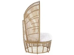 Silla De Ratán Beige/natural/blanco LIDO -Jardín Muebles Ventas e90caf1b287a3748f591ee9ab0f8b7b2b3a5fb7f bb96a1ff56a9476c968641f463b9ff77