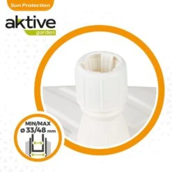 Base Para Sombrilla Cuadrada Blanca 33-48 Mm Aktive -Jardín Muebles Ventas eacc06b39396ef8a346f09aa0f345207e38fe21d 8a11b16f5bd14725a4a9c68183a16624