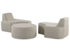 Conjunto De Sala De Estar 2 Plazas De Poliéster Gris Claro FABRO -Jardín Muebles Ventas eb8953eaca020c9b293328cf2e3a8a3d17ac6d5d e5b1d8b20e8643e583b6149fd364bfc9