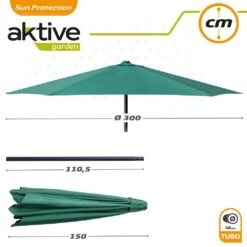 Parasol Hexagonal D300 Cm Color Verde Aktive Garden 14 Parasol Hexagonal D300 Cm Color Verde Aktive Garden -Jardín Muebles Ventas f1f216c826880b1a4557d4872891b9d0ba12aa22 d00bb30db80c46c8ac5225dfdcce6d55