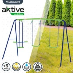 Columpio Doble Con Balancín Aktive Sports -Jardín Muebles Ventas f41b0759760473b542e9808995d993bacb5ae417 4578c2c486d442299d8dab53325d3698