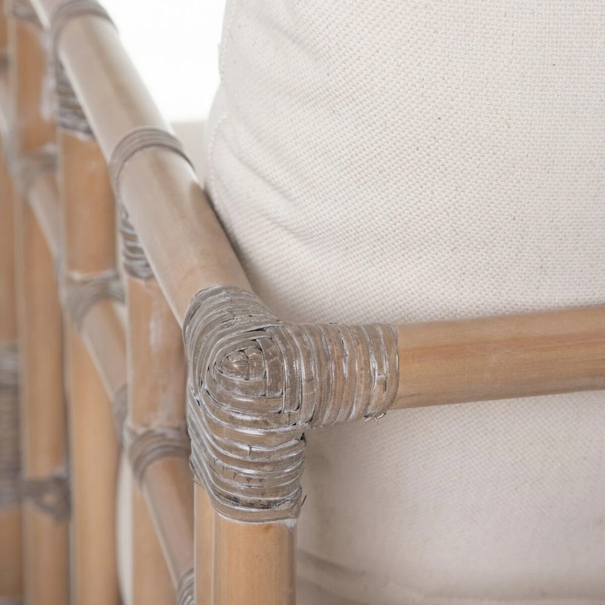 Sofá 127 X 73 X 64 Cm Natural Ratán 8 Sofá 127 X 73 X 64 Cm Natural Ratán - Imagen 6