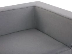 Sofá Esquinero 7 Plazas De Poliéster Gris Oscuro/negro Derecho Con Reposapiés AREZZO -Jardín Muebles Ventas f64dd7eca43335d19b7c53f933d4034f4ce095c3 792a88874a79496bb5c34e5ff471eab6