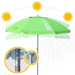 Sombrilla Playa Antiviento Ø200 Cm C/mástil Reclinable Y Protección UV50 Aktive 14 Sombrilla Playa Antiviento Ø200 Cm C/mástil Reclinable Y Protección UV50 Aktive -Jardín Muebles Ventas f72665f9fd620103b1cf3f7f7729e1b990a479bc dc0926a34fc04f0e8bee91589dba2a6a