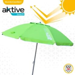 Sombrilla Playa Antiviento Ø200 Cm C/mástil Reclinable Y Protección UV50 Aktive 16 Sombrilla Playa Antiviento Ø200 Cm C/mástil Reclinable Y Protección UV50 Aktive -Jardín Muebles Ventas f80669a1f1b3e2ee20ede4f0c4988c6dca00a0fb 2bd20b586d734d05870a165c2a7121b3