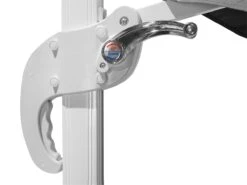 Sombrilla Voladiza De Poliéster Gris Oscuro/blanco 300 Cm SAVONA -Jardín Muebles Ventas fc3343a92cf4a2243db77e93c191ad61d48381be 5465cdde0923437981d4a2b72fda84b7